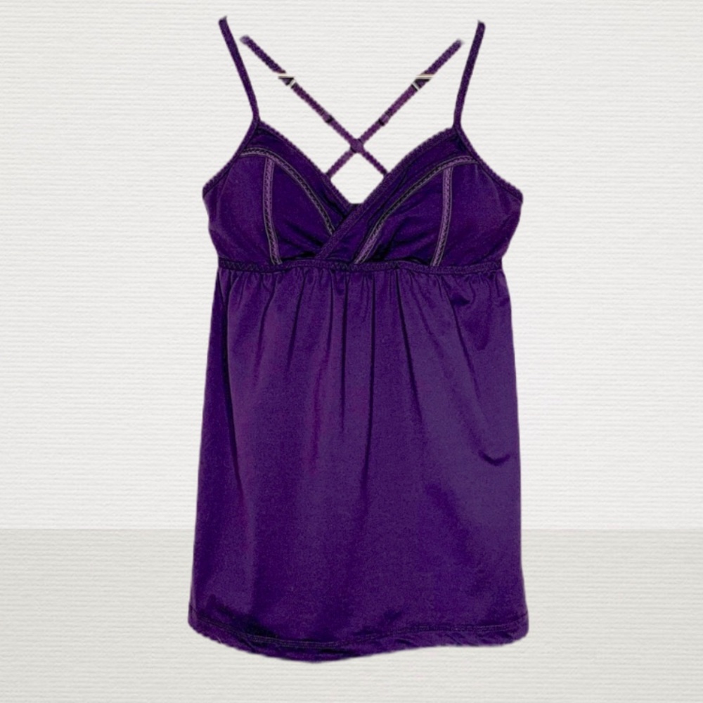 Lululemon US 4 Rehearsal Tank Black Swan
